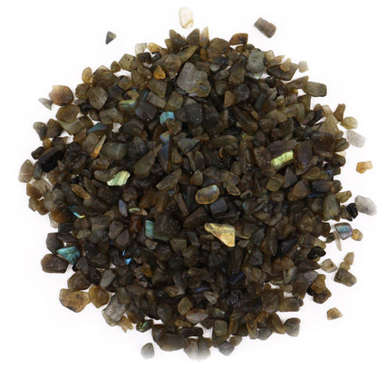 Éclats de labradorite - pierres semi-précieuses en vrac - 1 kg