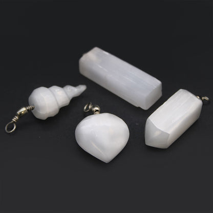 Colgante Corazón Selenita