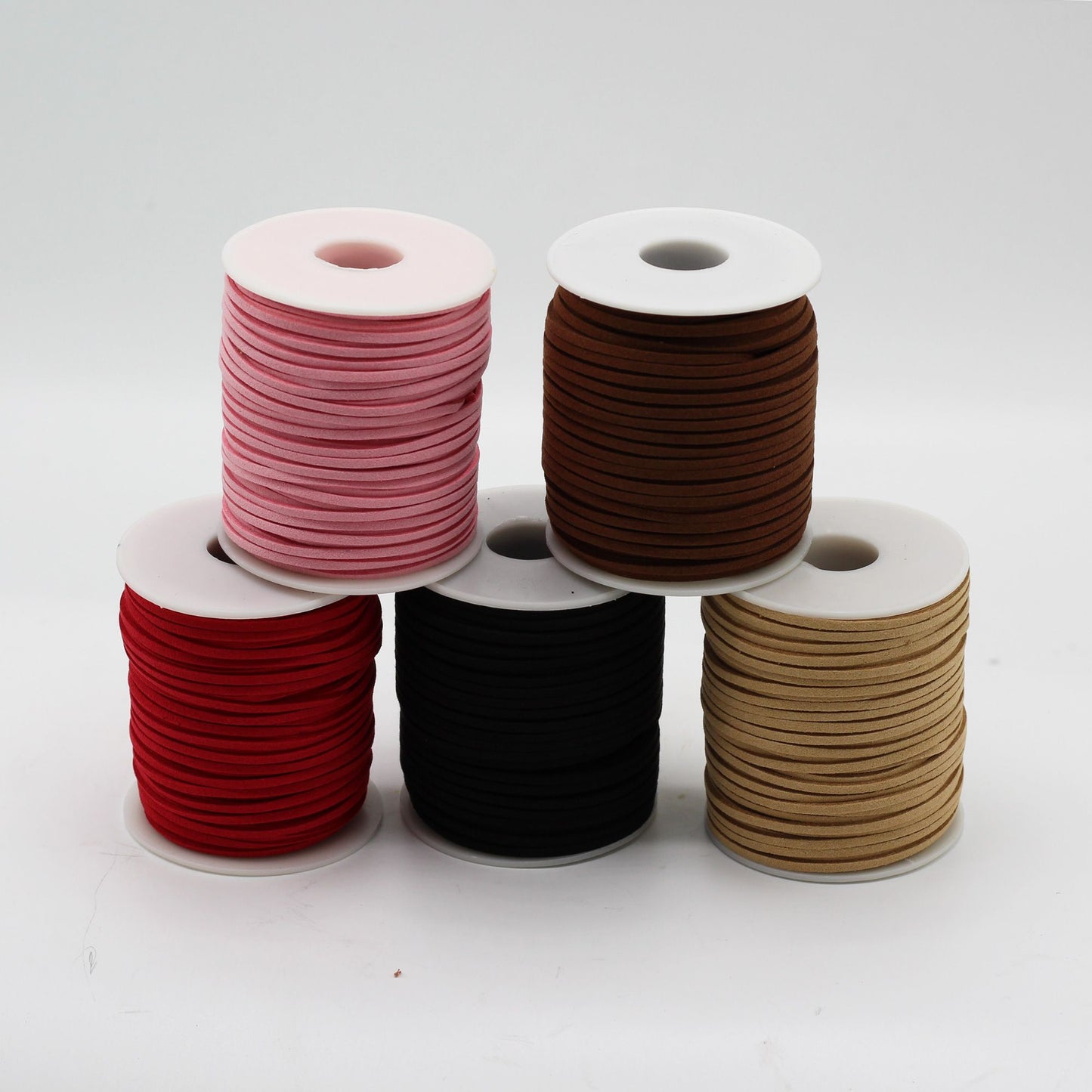 Rouleau de cordon accessoire - 2,5 mm x 45 m - Rose A064