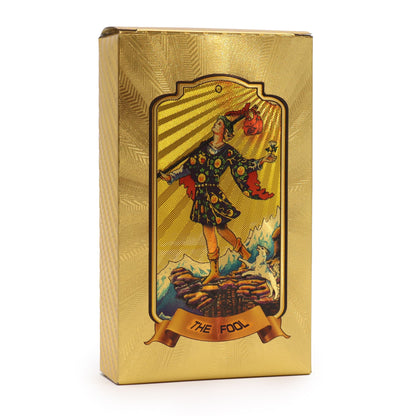 Cartas del Tarot Doradas