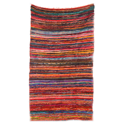 Alfombra Trapo Lujo Naranja 152x90cm