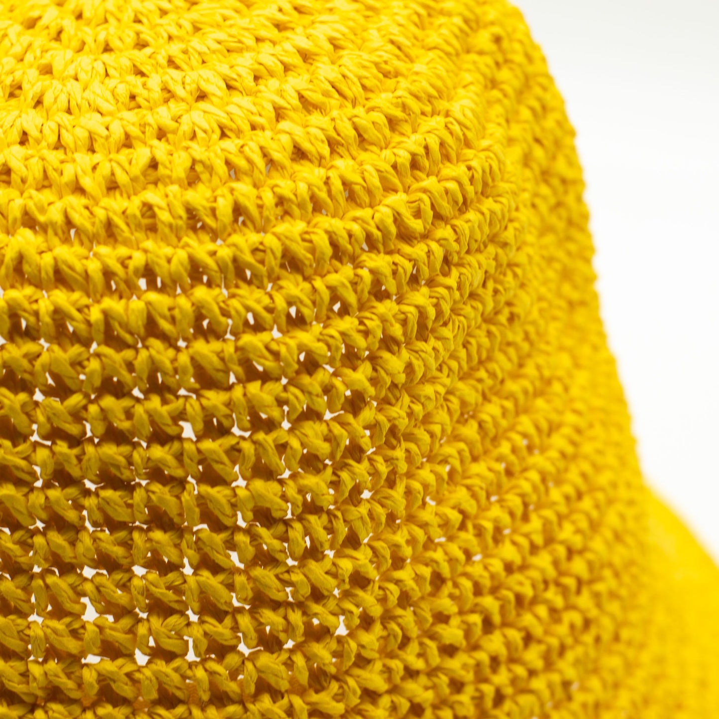 Nomad Sari Chapeau de soleil en paille à larges bords - Jaune