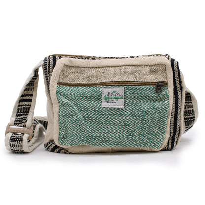 Messenger Bag - Hanf und Baumwolle