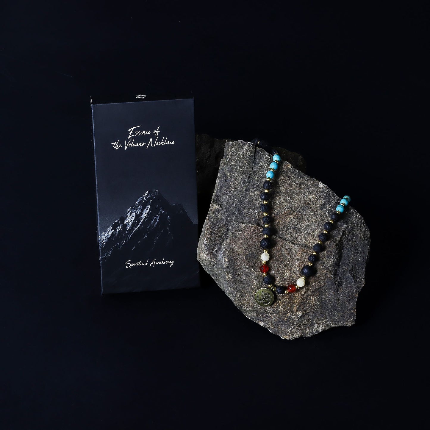 Collier Essence du Volcan - Éveil spirituel