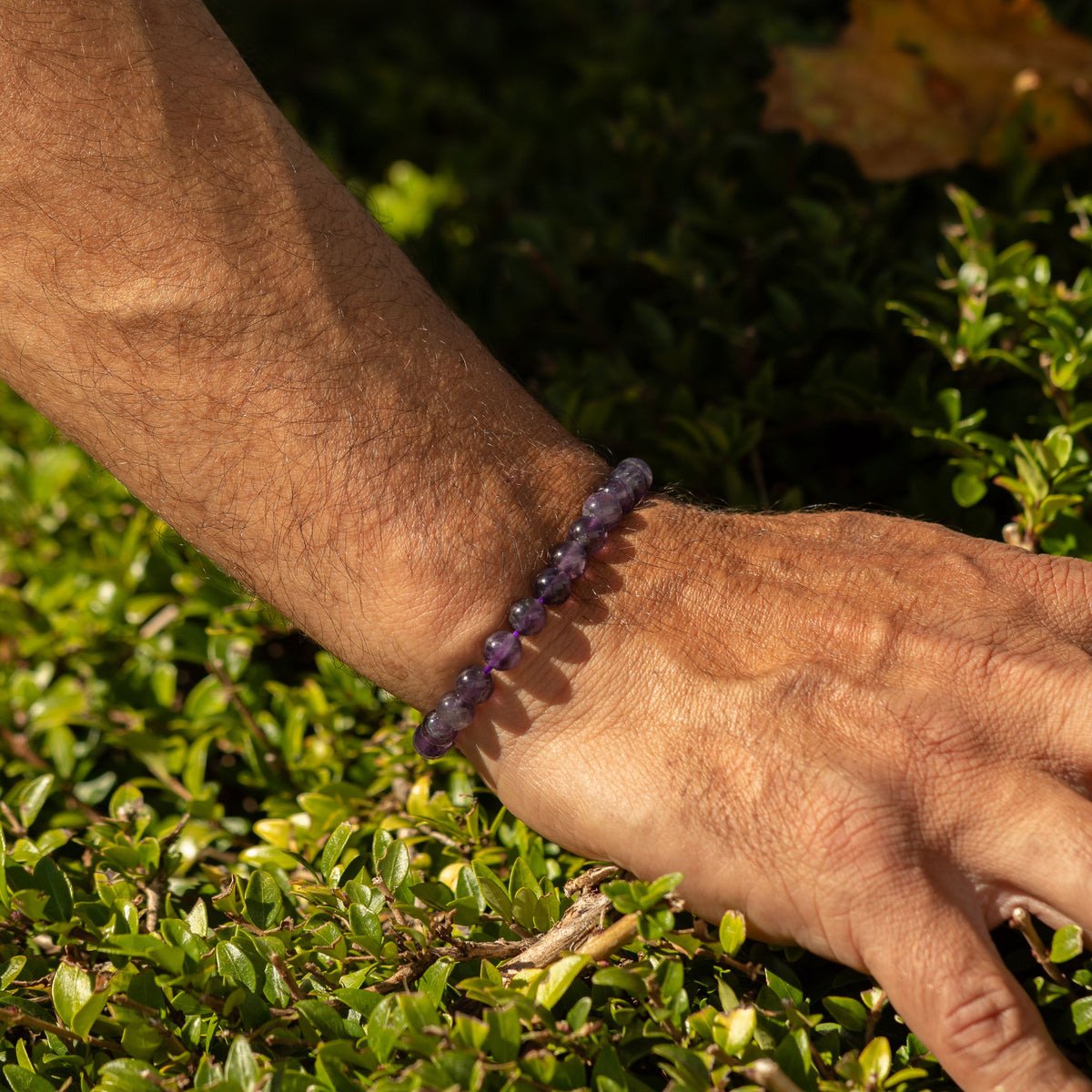 Pulsera de Poder Pequeña (17 cm x 6 mm) - Amatista