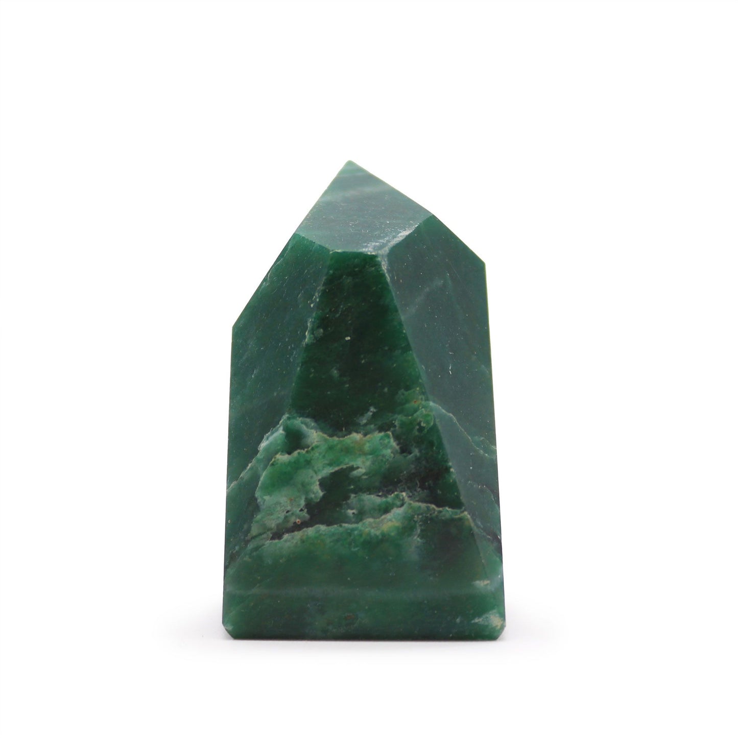 Edelsteinspitzen ca. 6 cm (0,5 kg) - Indische Jade