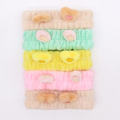 Diadema de maquillaje - Corazones y orejas