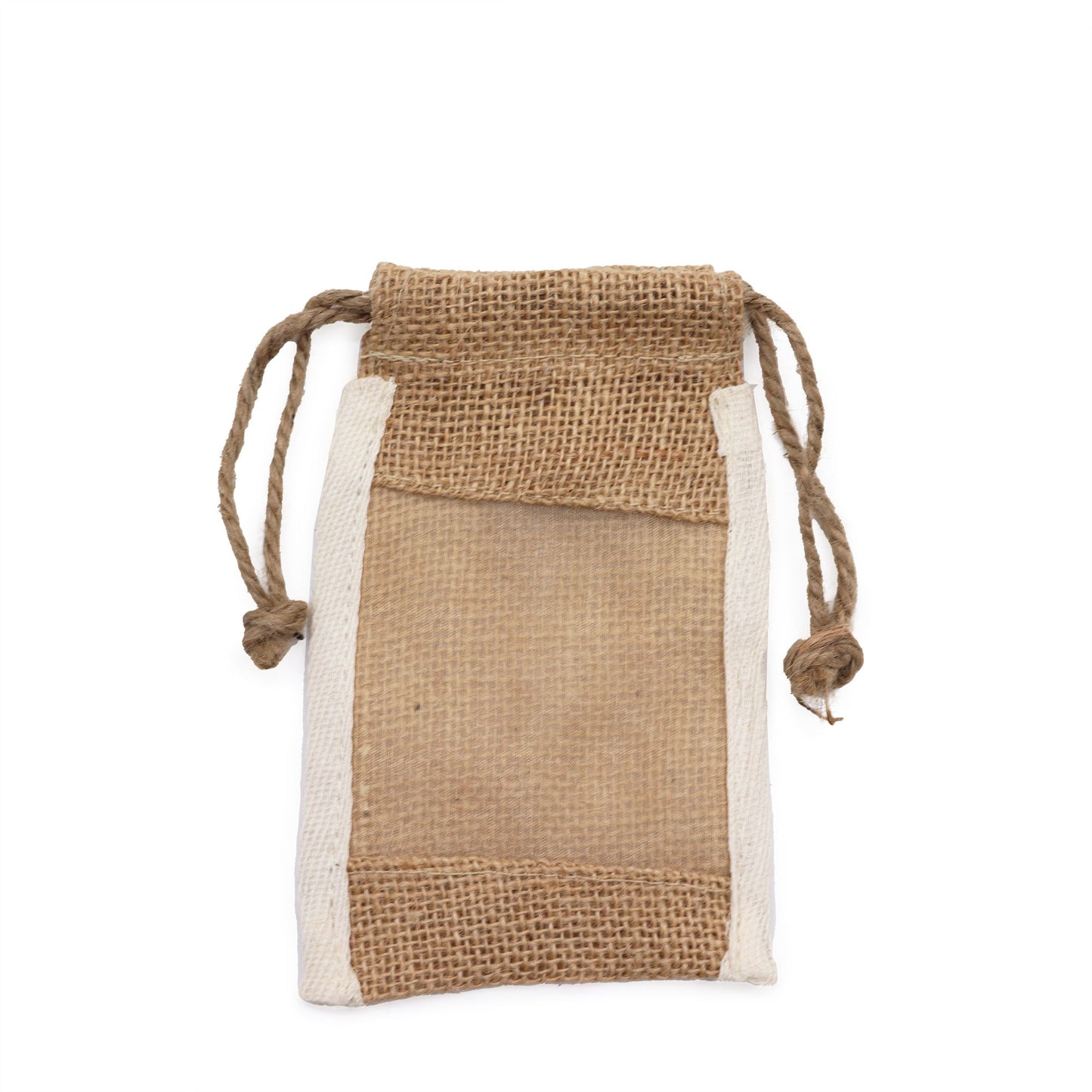 Bolsa Pequeña Yute Lavada 10x15cm