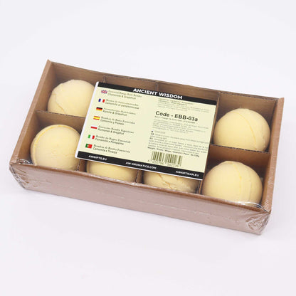 Bombe de bain à la camomille et au pamplemousse