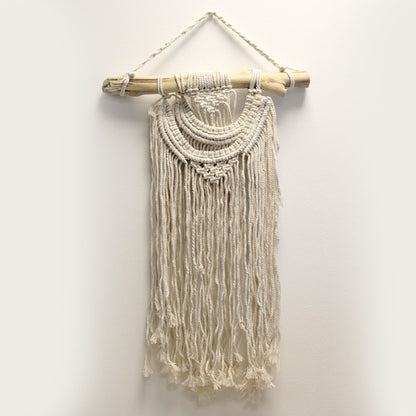 Tapiz Macramé Tres Olas