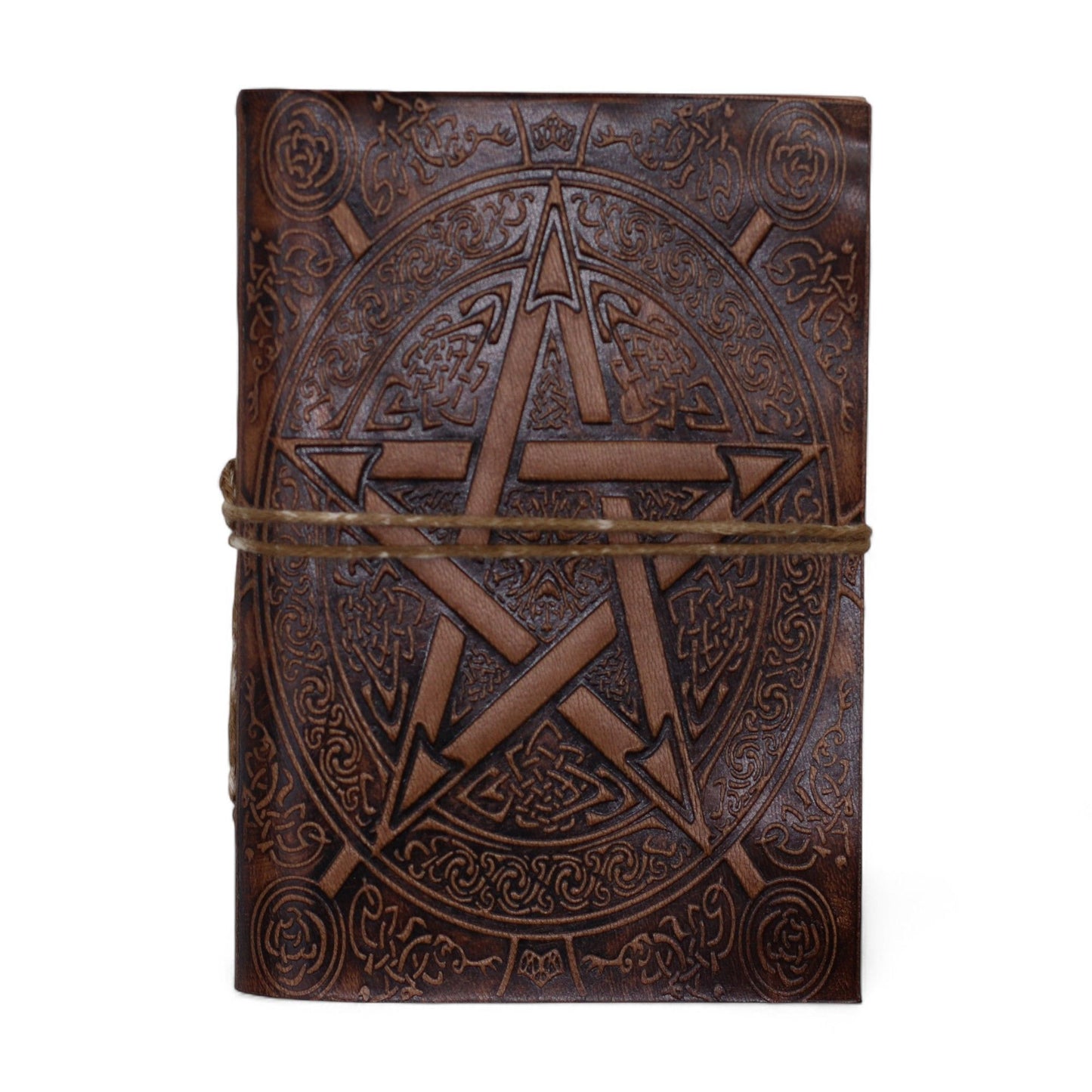 Carnets en cuir de taille moyenne assortis (5 x 3,5 pouces) - Vitrine