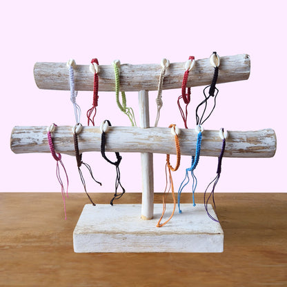Pulseras de la Amistad Hechas a Mano - Conchas Cowrie Chums (surtido)