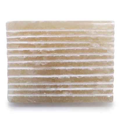 Honey Onxy Quadratische Seifenschale