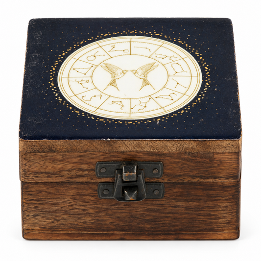 Pequeña caja esmaltada - Géminis