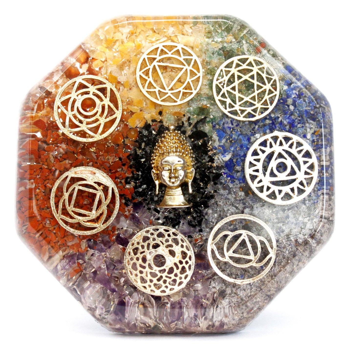 Orgonita Oficina Buda Chakra Grande