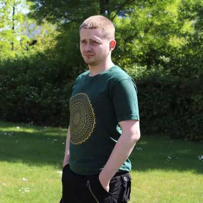 T-shirt Nomad Sari Petit Modèle - Mandala - Vert