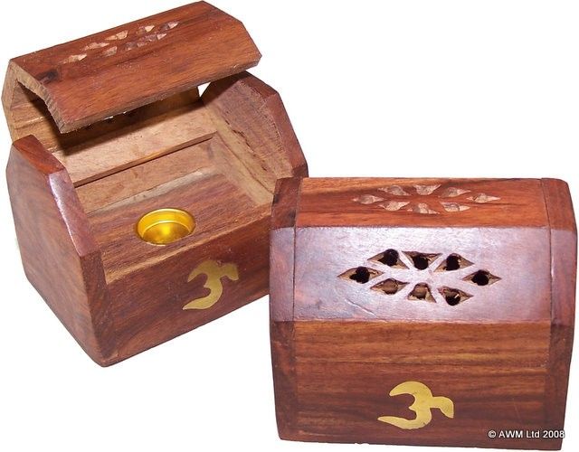 Mini boîte d'encens cônes de fumée