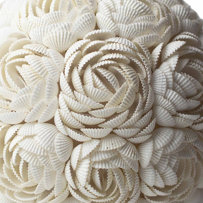 Lámpara Boho Sea Shell - Globo Rosa - 15cm