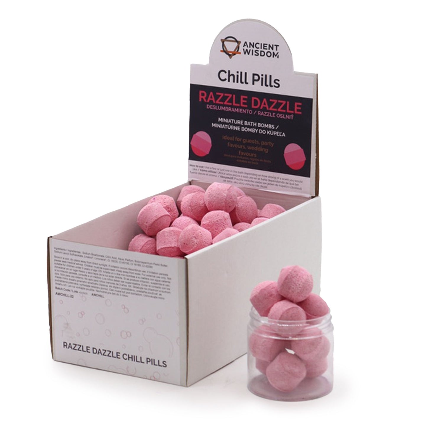 1,3-kg-Box mit entspannenden Mini-Bombitas – Razzle Dazzle