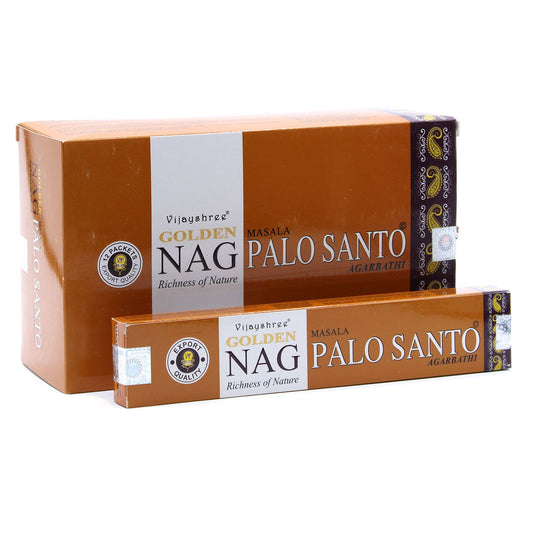 15g Incienso Dorado Nag - Palo Santo