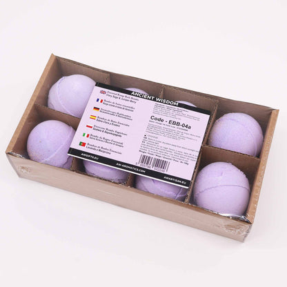 Bombe de bain à la sauge et au genévrier transparents