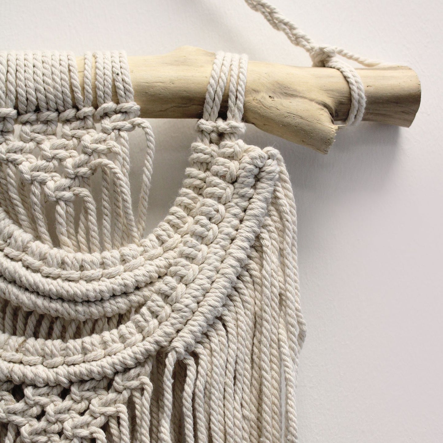 Tapiz Macramé Tres Olas