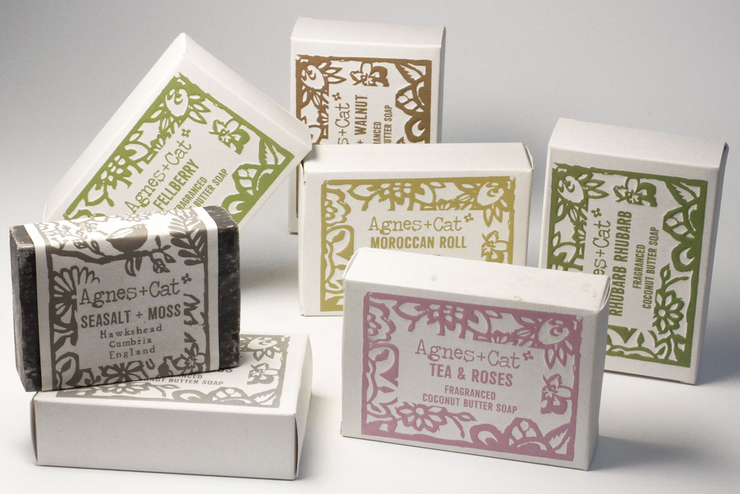 Jabón Artesanal de 140g - Sal Marina y Musgo