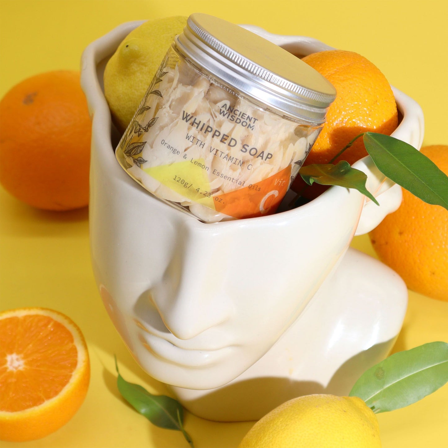 Conjunto jabón vitamina c