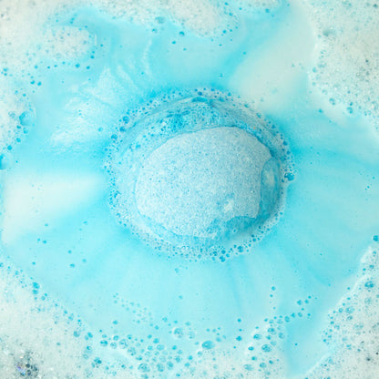 Bomba de baño de cristal elemental - Agua