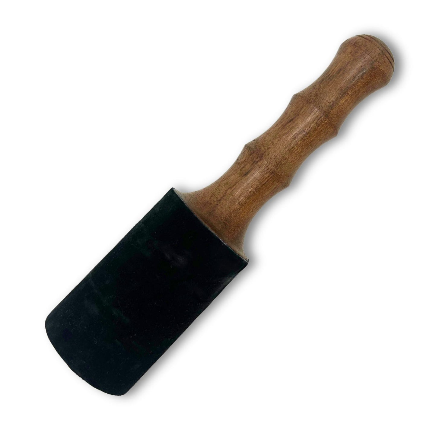 Holzstab - 18x4 cm - Doppelt gebogener Griff für tibetische Klangschale