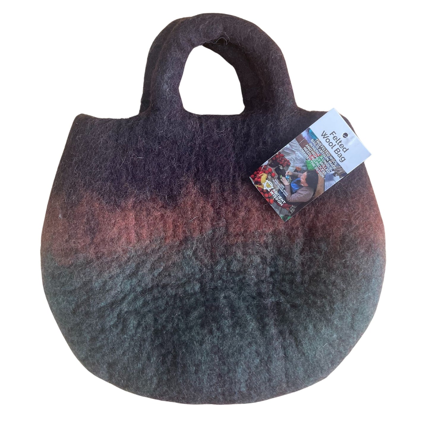 Feengarten-Filztasche - 35 x 27 cm