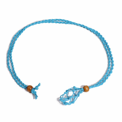 Cordones para Collar de Pieras Preciosas 45 cm - Azul