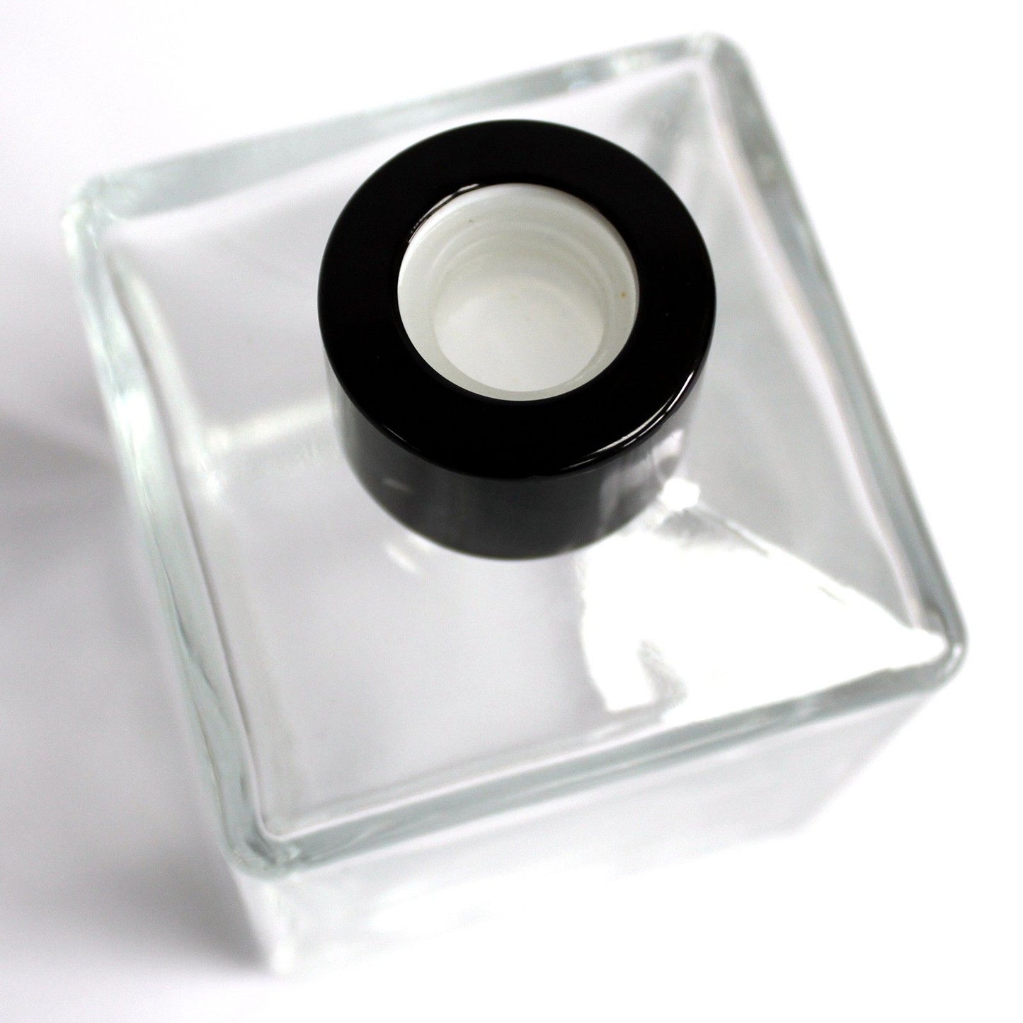 Flacon carré et bouchon diffuseur - 200 ml