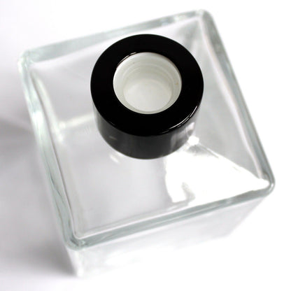 Flacon carré et bouchon diffuseur - 200 ml
