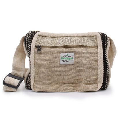 Messenger Bag - Hanf und Baumwolle