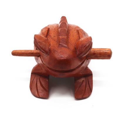 Rana de madera crocante grande
