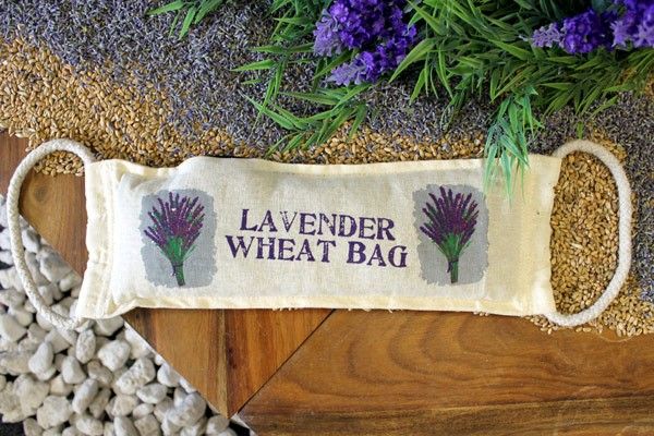 Bolsas de Trigo de Algodón Natural - Lavanda
