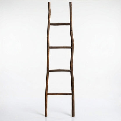 Escalera de Madera Kemu Grande - 1.5m - Chocolate - Estilo japonés