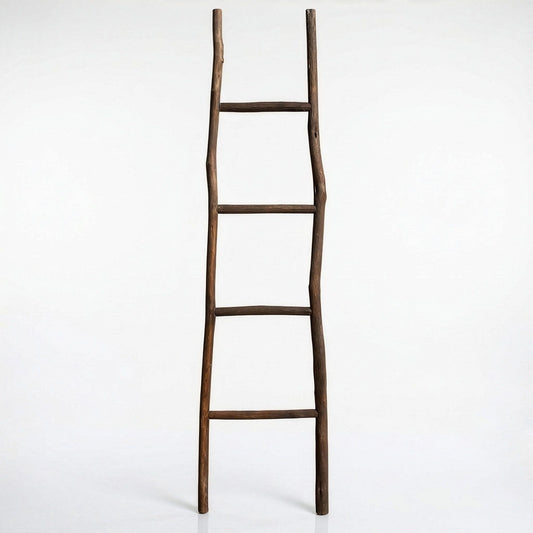 Escalera de Madera Kemu Grande - 1.5m - Chocolate - Estilo japonés
