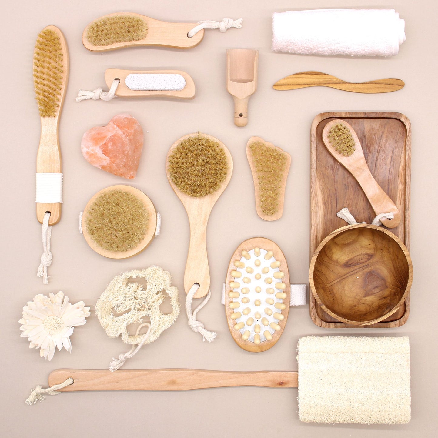 Mini brosse en forme de pied