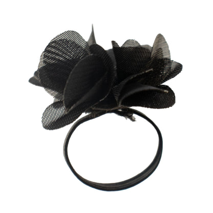 Anillos difusores de fragancia chiffon - Negro