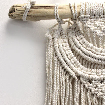 Tapiz Macramé Tres Olas