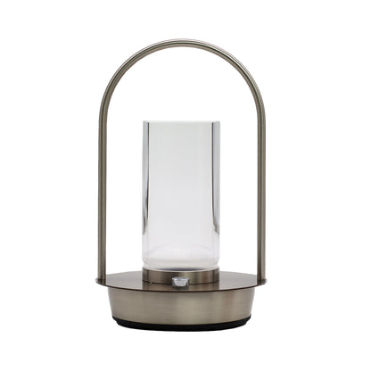 Touch-Lampe – Glas-Taschenlampe – USB (C) – wiederaufladbar (2000 Watt)