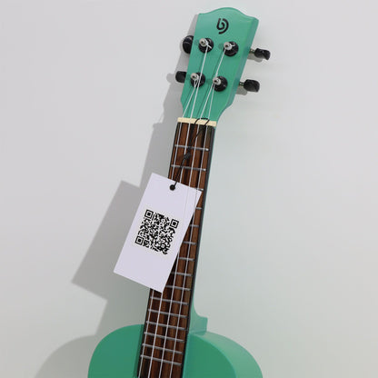 Ukelele Artesanal - Acabado Sunburst Naranja (4 Cuerdas)