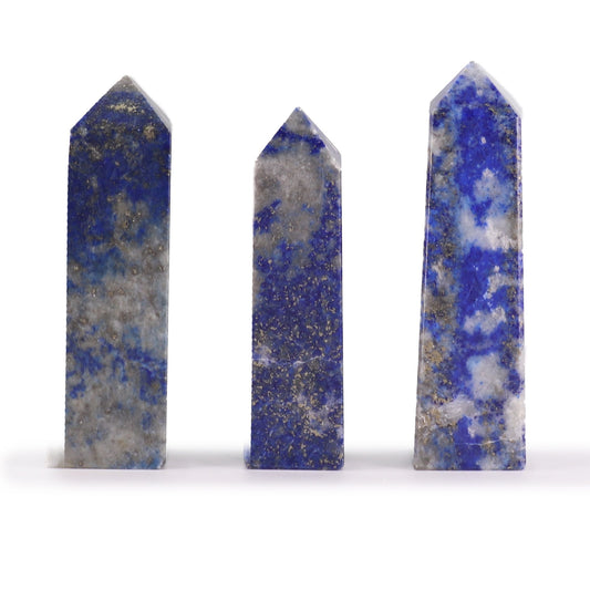 Edelsteinobelisken ca. 5 cm - Afghanischer Lapislazuli