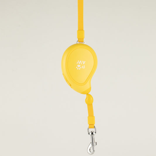 Correa para mascota Paw Pet - Mini Mango - Amarillo - 3m
