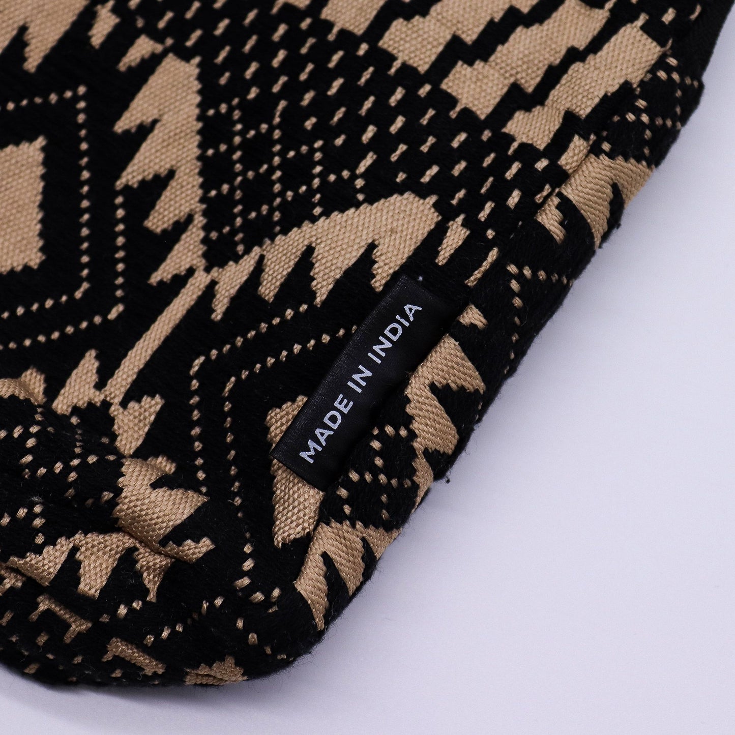 Bolsas Jacquard Naturales - Telar del Desierto - Bolsa Cruzada