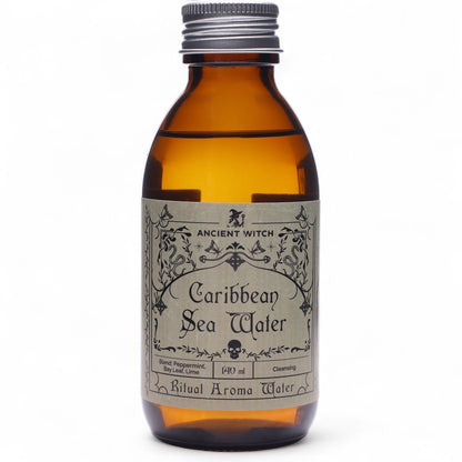 Agua ritual de bruja ancestral - Agua del Mar Caribe