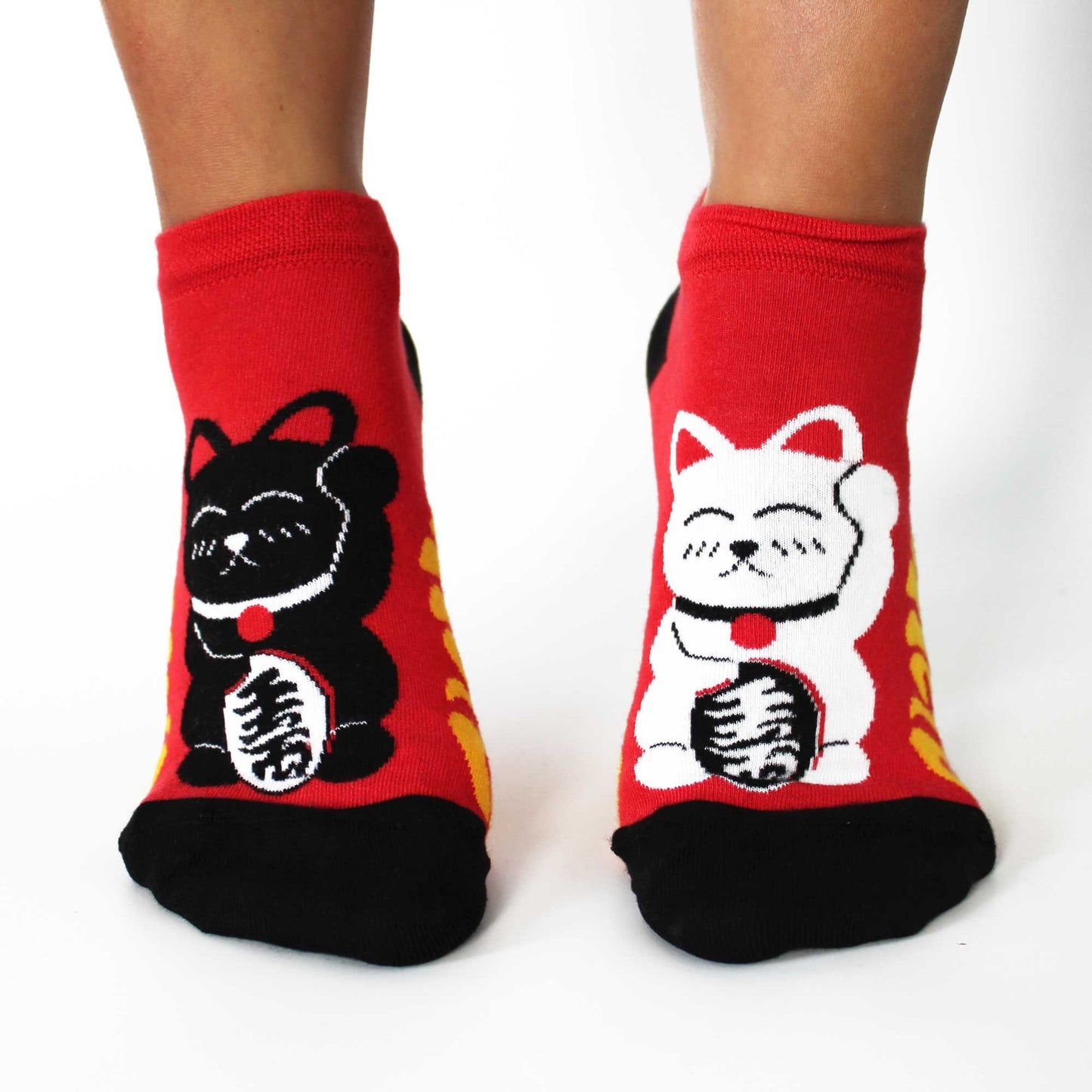 Calcetines bajos de bambú Hop Hare M/L (41-46) - Lucky Cat
