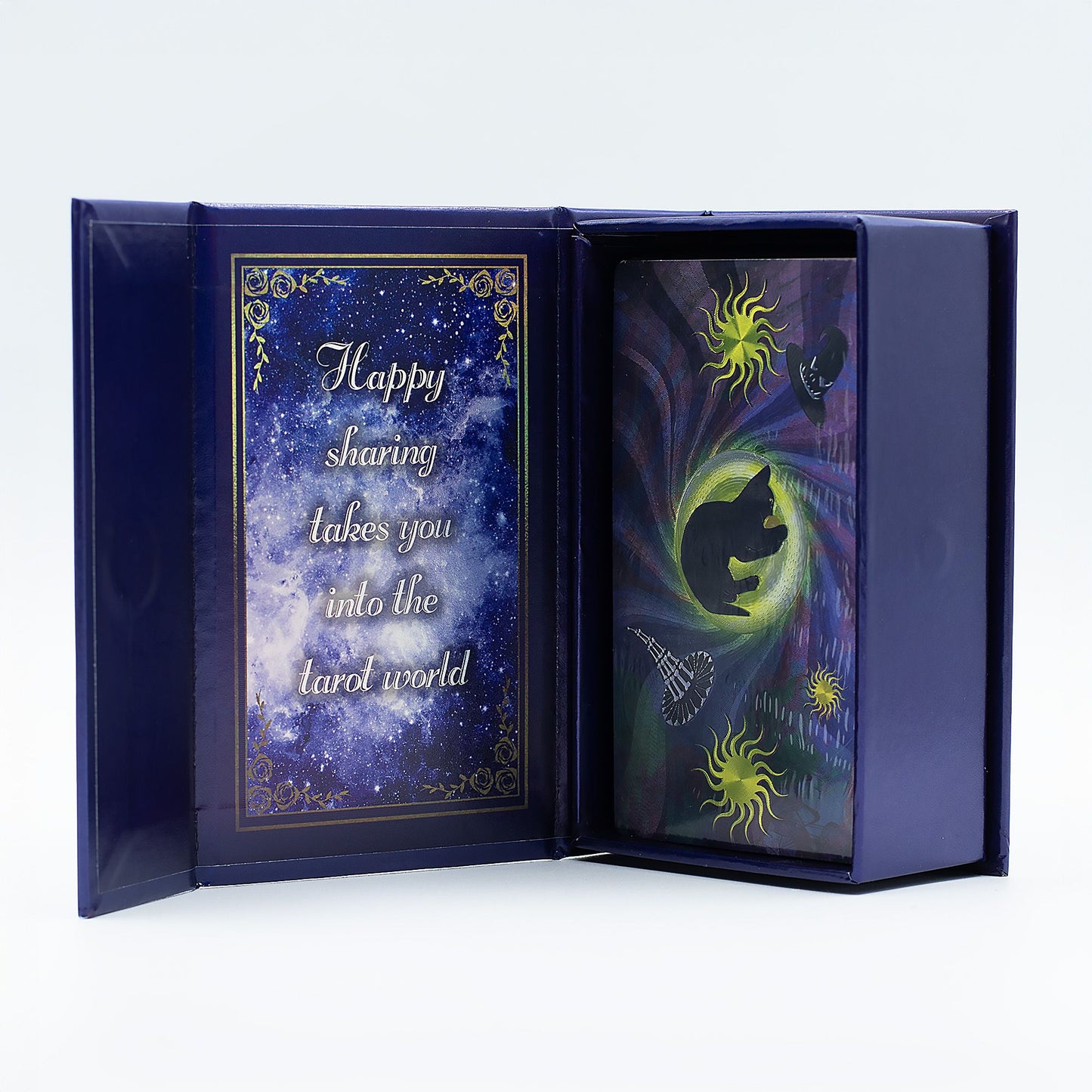 Tarotkartenset mit violetter Folie – Das Hexen-Tarot – mit Begleitheft